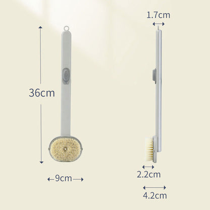Rynx | Bath Massage Brush with Long Handle