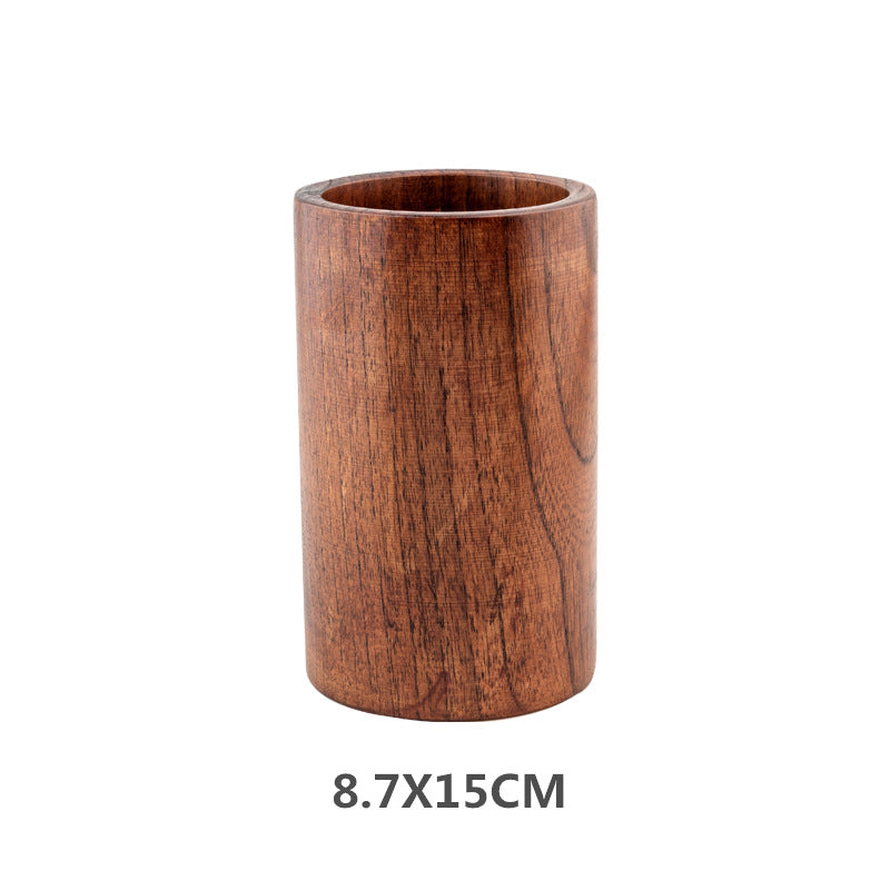 Rynx | Teak Wood Cutlery Set Storage container