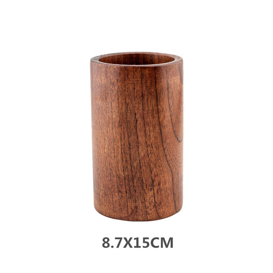 Rynx | Teak Wood Cutlery Set Storage container
