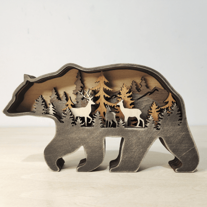 Rynx | 3d Creative Wood Animal Carving Craft Gift