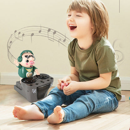 Rynx | DJ swinging pig toy