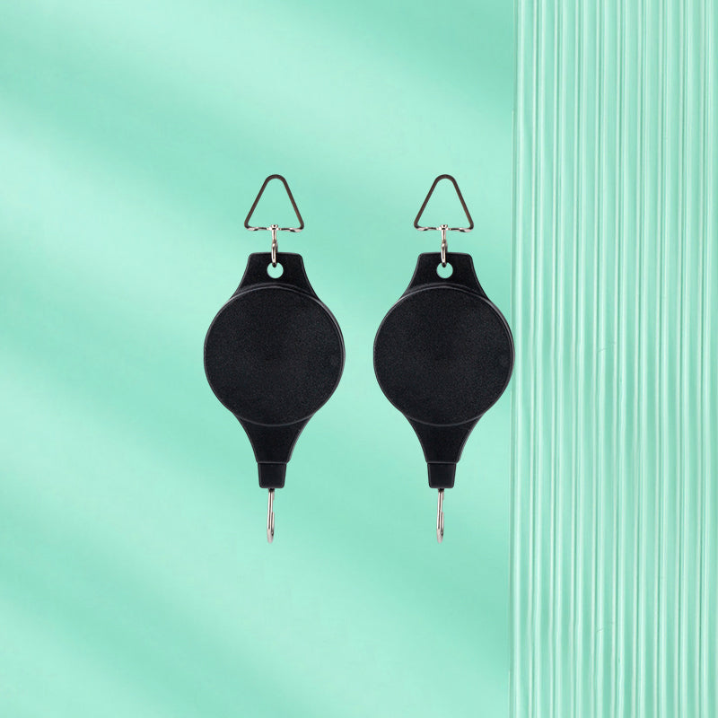 Rynx | Retractable Hook, Plant Pulley for Garden Pots and Bird Feeders