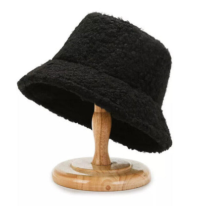 RYNX | Hat - Warm Teddy Bucket for Winter Days Black