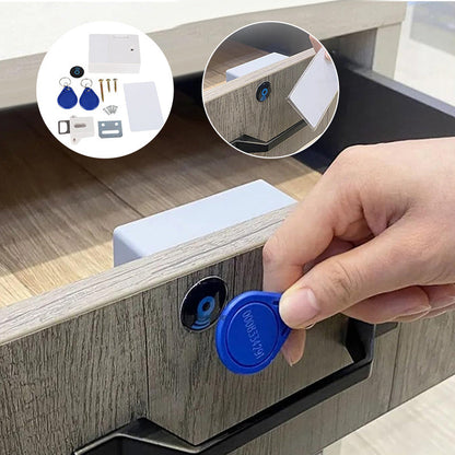 Rynx | Electronic Cabinet Lock DIY for Wooden Drawer Cabinet