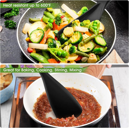Rynx | 2-in-1 Silicone Cooking and Serving Spoon