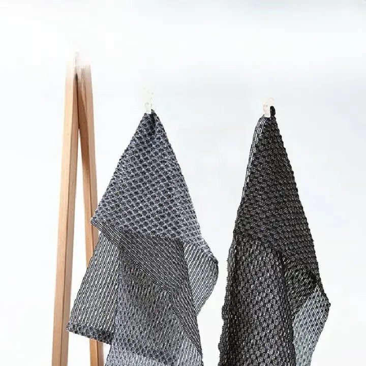 Rynx | Antibacterial Carbon Fiber Bath Towel with Gentle Peeling Effect