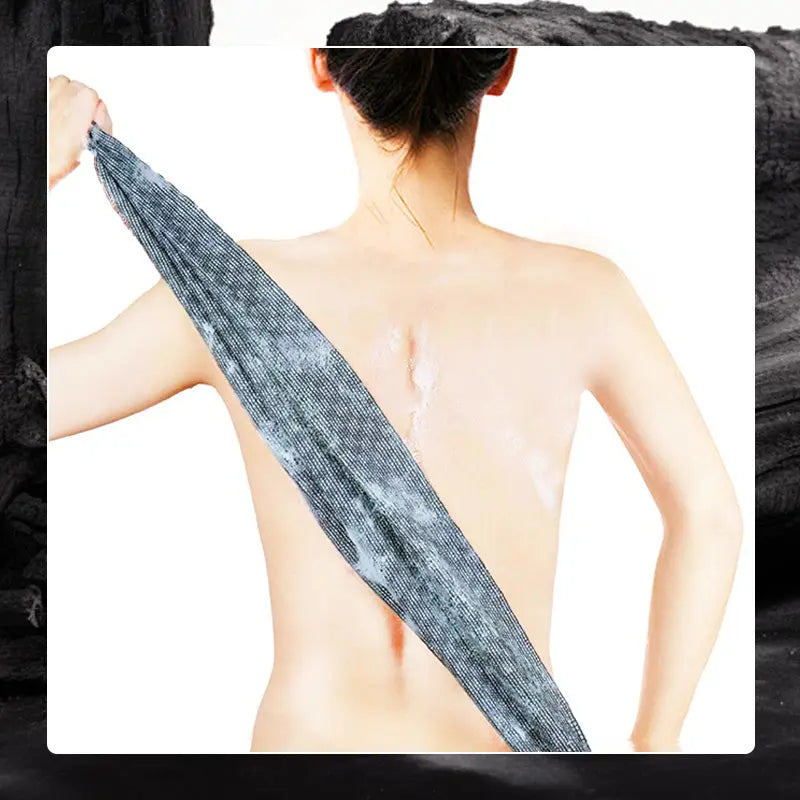 Rynx | Antibacterial Carbon Fiber Bath Towel with Gentle Peeling Effect