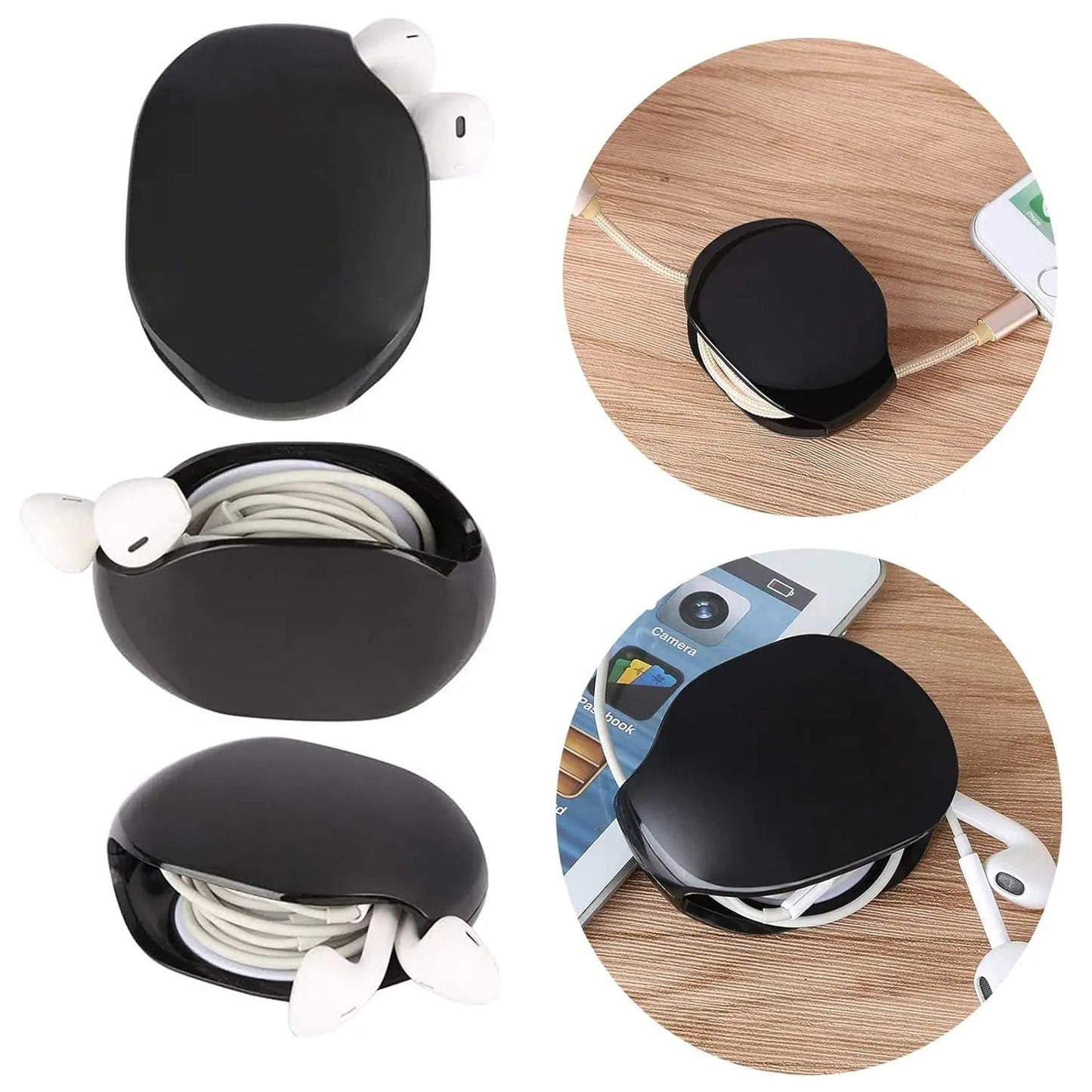 Rynx | Automatic Cable Reel – Retractable Organizer for USB & Headphone Cables