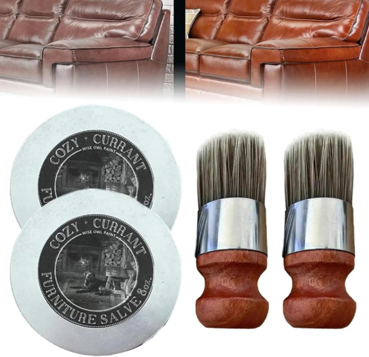 Rynx | Balm for leather and wood for scratch removal and care