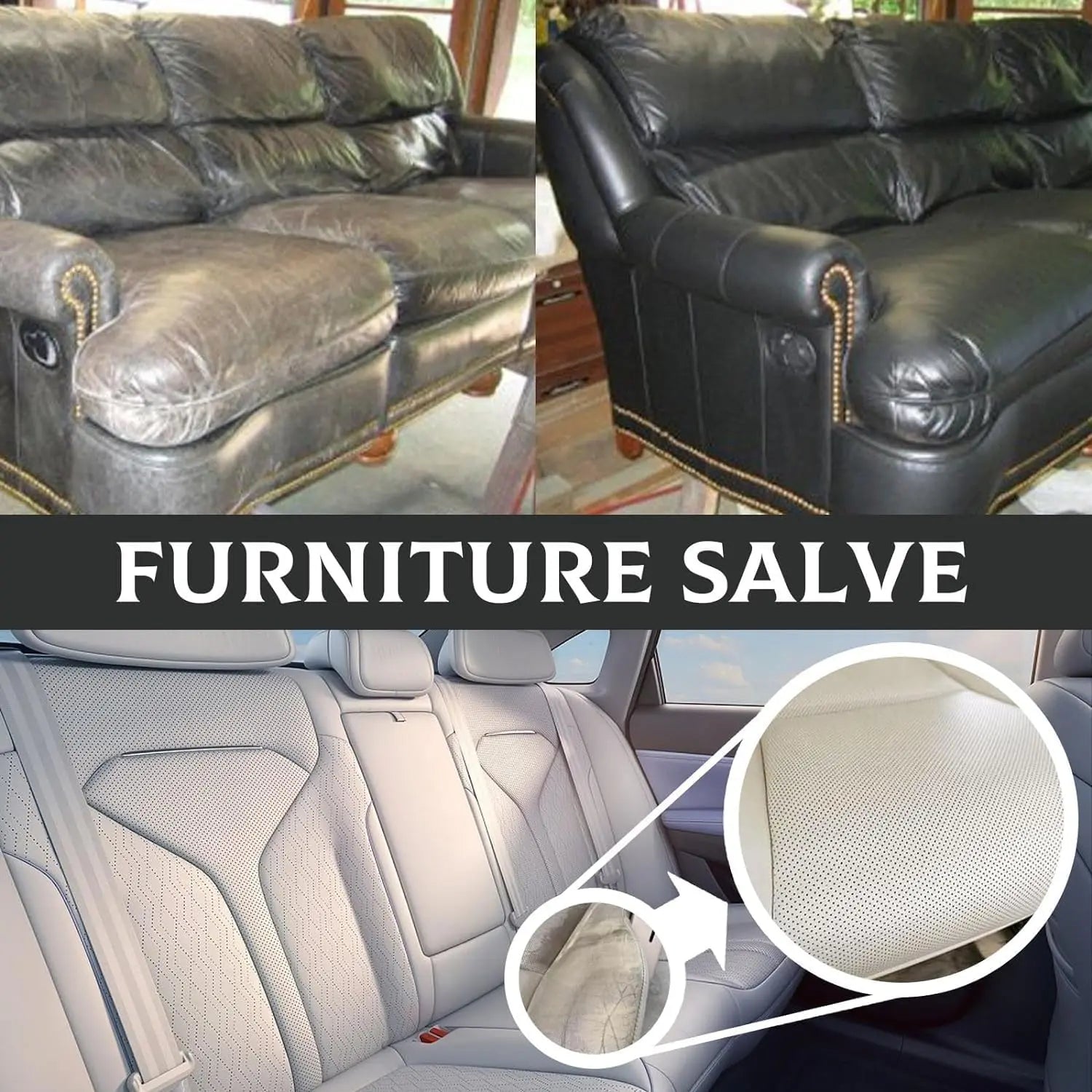 Rynx | Balm for leather and wood for scratch removal and care
