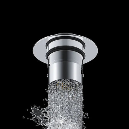 Rynx | Stainless Steel Pop-Up Drain Strainer for Effortless Clog Prevention