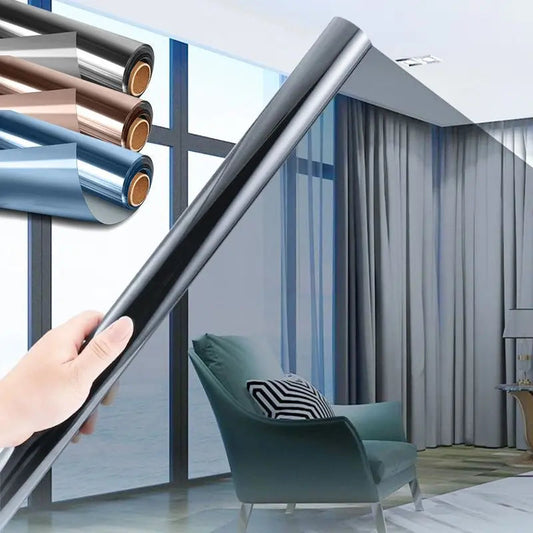 Rynx | Disposable mirror film for windows – Thermal insulation & UV pRedection