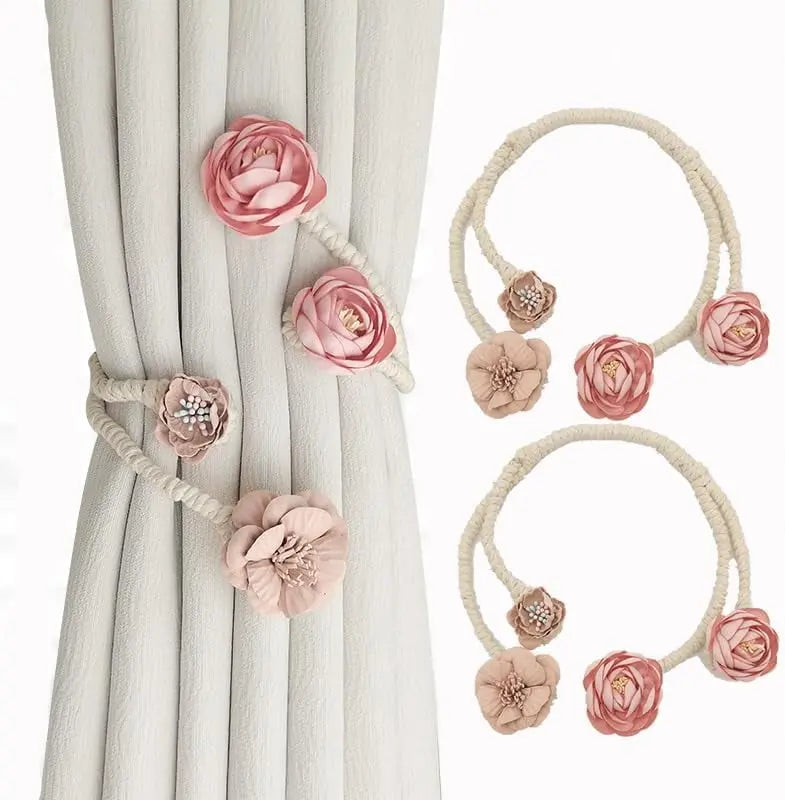 Rynx | Elegant flexible curtain holder – No drilling, No effort