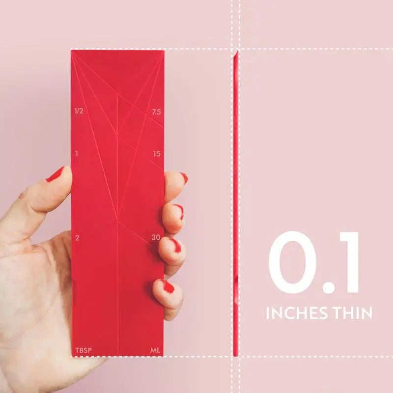 Rynx | Flat 3-in-1 Magnetic Measuring Spoons – Space-saving & Precise