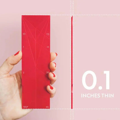 Rynx | Flat 3-in-1 Magnetic Measuring Spoons – Space-saving & Precise