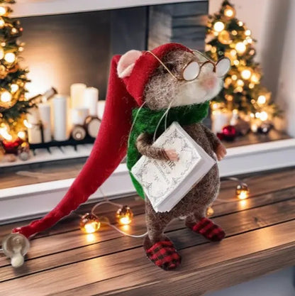 Rynx | Handmade Felt Mouse – A Touch of Magic for Your Home