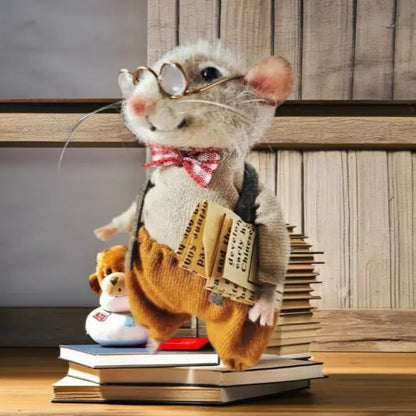 Rynx | Handmade Felt Mouse – A Touch of Magic for Your Home