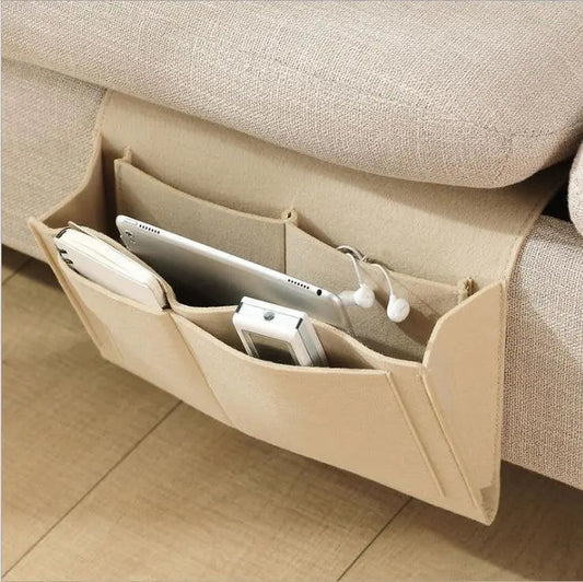 Rynx | Hanging Bed Organizer – Space-saving Storage with Large Pockets