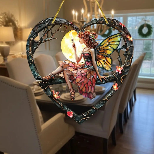 Rynx | Heart-shaped Elf Light Catcher – Enchanting Home Decoration