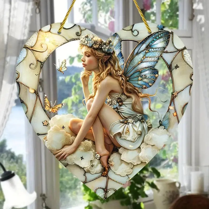 Rynx | Heart-shaped Elf Light Catcher – Enchanting Home Decoration