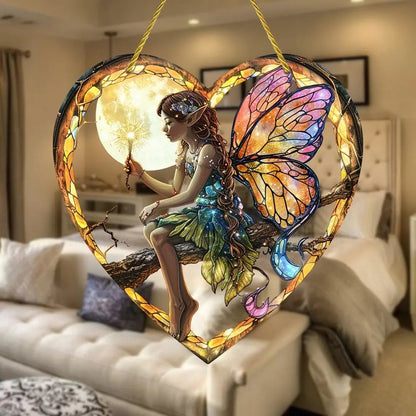 Rynx | Heart-shaped Elf Light Catcher – Enchanting Home Decoration
