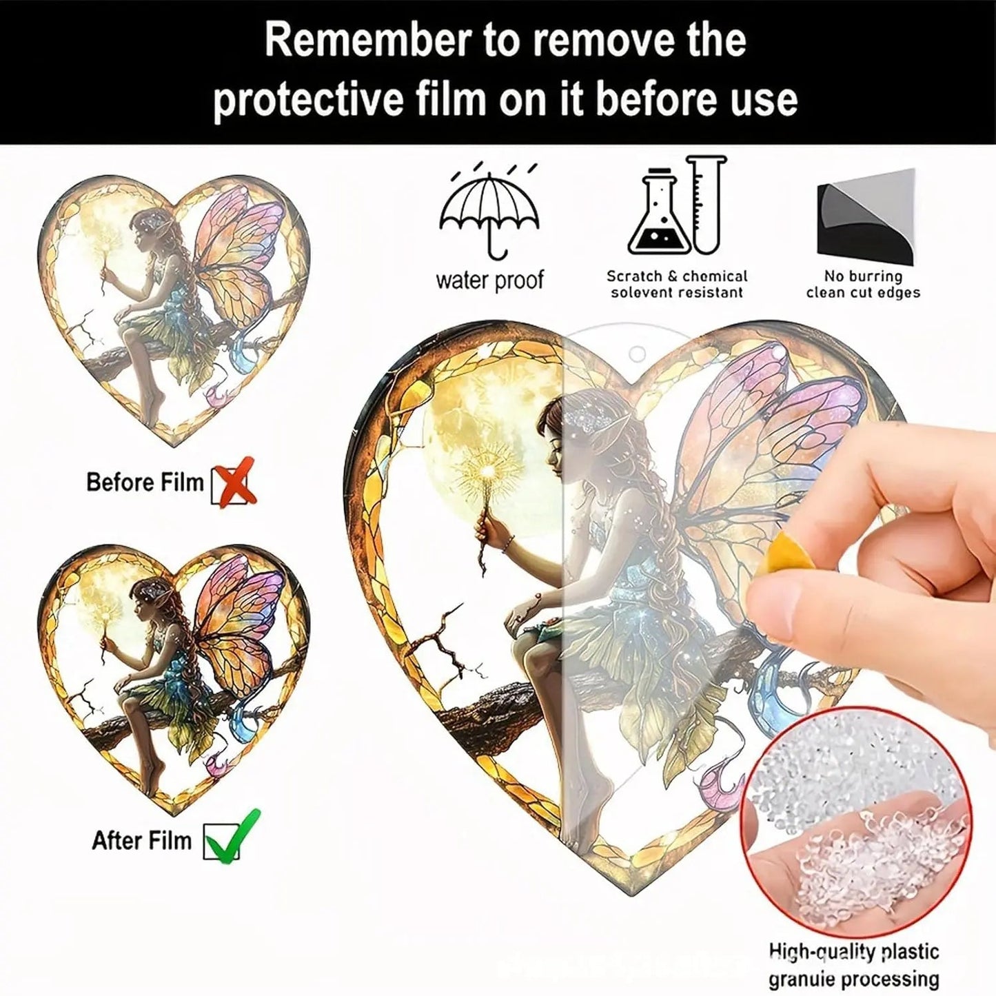 Rynx | Heart-shaped Elf Light Catcher – Enchanting Home Decoration