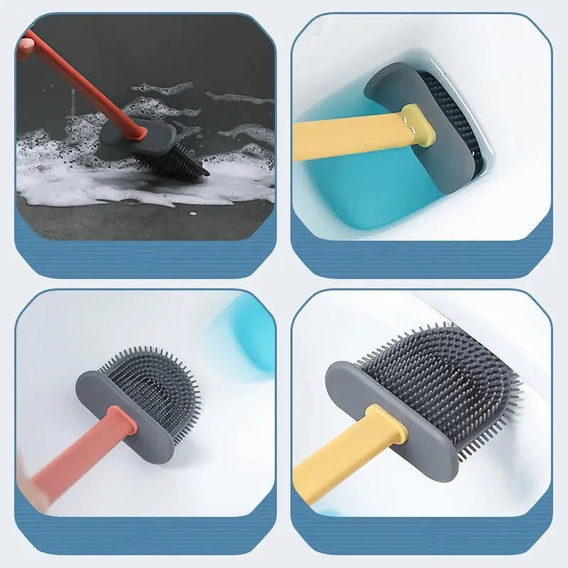 Rynx | Hygienic Silicone Toilet Brush – Deep Cleaning without Scratches