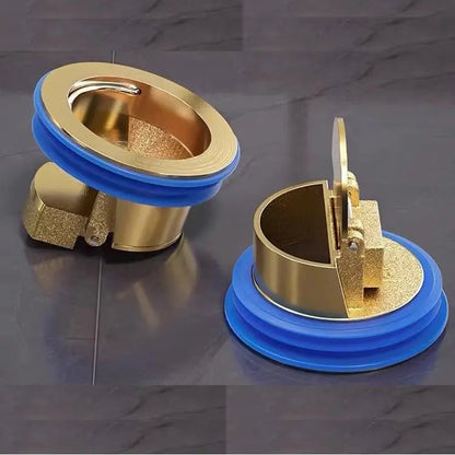 Rynx | Brass drain core – Odor stopper & hair strainer for floor drains