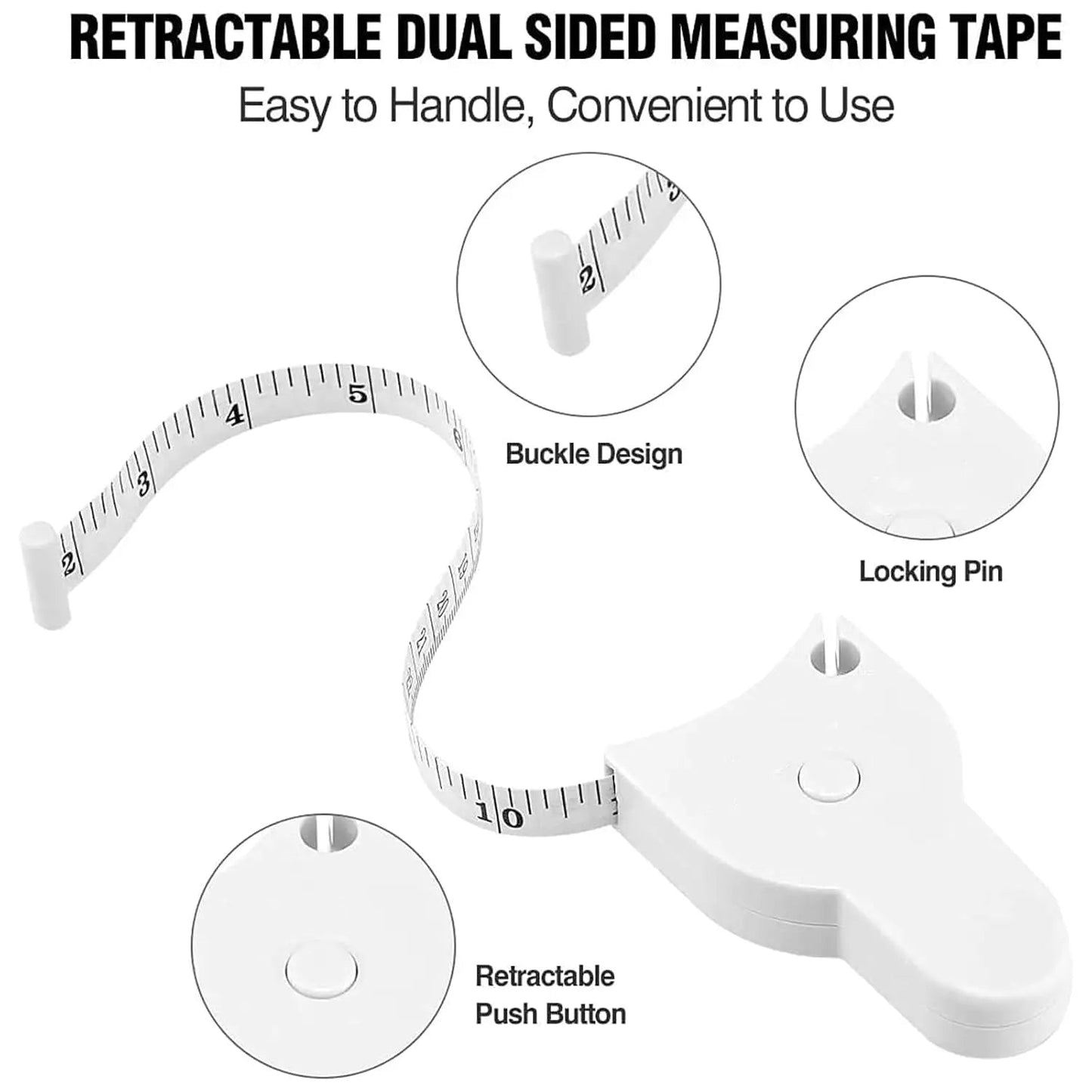 Rynx | Precision body measuring tape for accurate fitness tracking