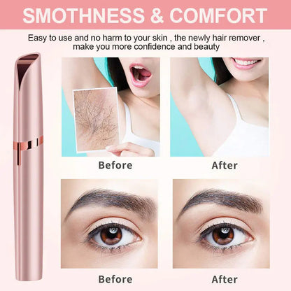 Rynx | Pain-Free Electric Eyebrow Trimmer for Precise Hair Removal