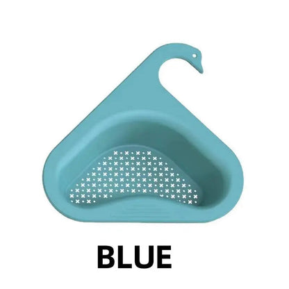 Rynx | Swan-shaped draining basket for the sink – Practical & decorative Blue 1+1 Free