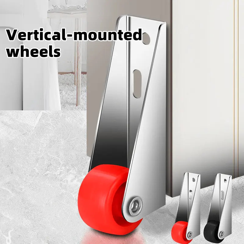 Rynx | Swivel Door Roller with Long Bracket – Quiet & Scratch-Free