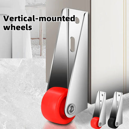 Rynx | Swivel Door Roller with Long Bracket – Quiet & Scratch-Free