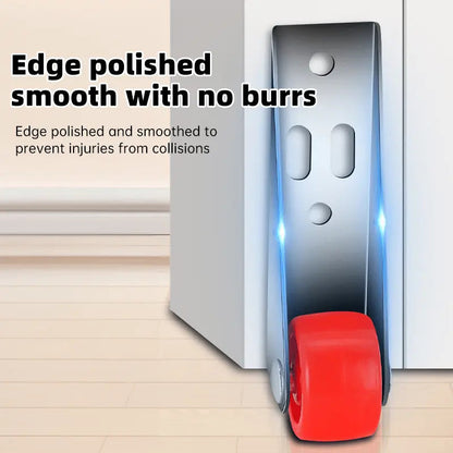 Rynx | Swivel Door Roller with Long Bracket – Quiet & Scratch-Free