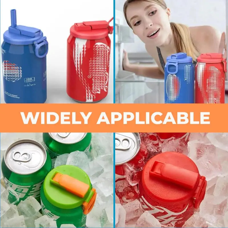Rynx | Soda Can Lids – Spill-Proof & Reusable