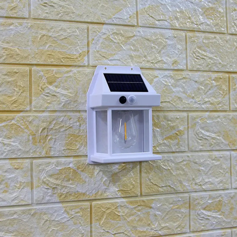 Rynx | Solar-powered LED outdoor wall light – Perfect for gardens, patios, garages, and entrances