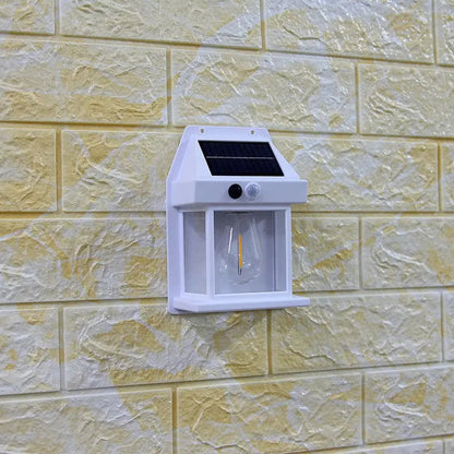Rynx | Solar-powered LED outdoor wall light – Perfect for gardens, patios, garages, and entrances