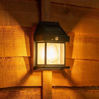 Rynx | Solar-powered LED outdoor wall light – Perfect for gardens, patios, garages, and entrances