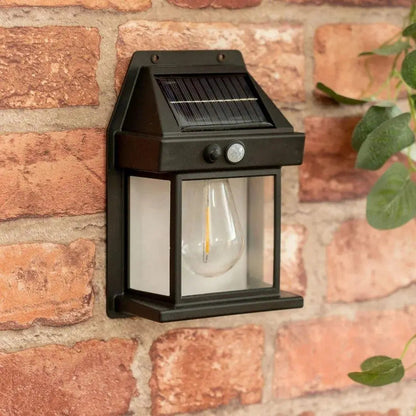 Rynx | Solar-powered LED outdoor wall light – Perfect for gardens, patios, garages, and entrances