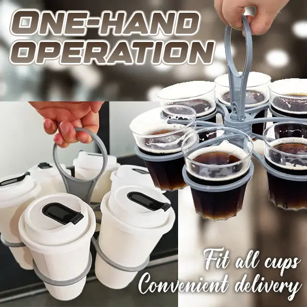 Rynx | Portable Foldable Drink Holder for up to 6 Drinks