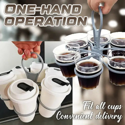 Rynx | Portable Foldable Drink Holder for up to 6 Drinks