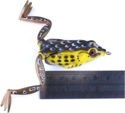 Rynx | Ultimate Frog Lure Popper – With Propeller Feet for Realistic Swimming Motion