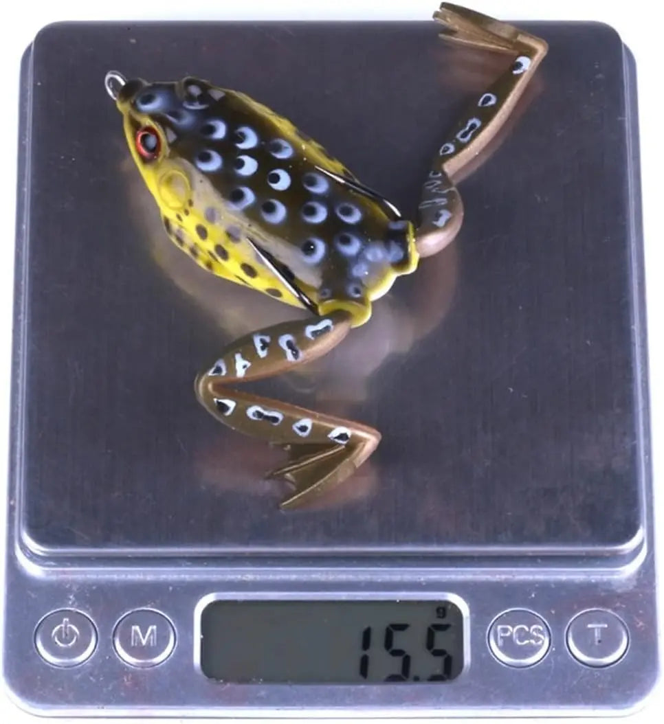 Rynx | Ultimate Frog Lure Popper – With Propeller Feet for Realistic Swimming Motion