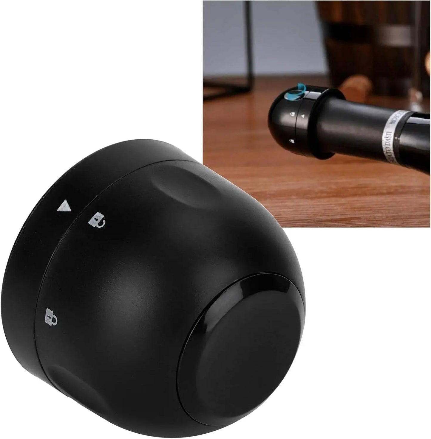 Rynx | Wine stopper with vacuum function – Preserves aroma & carbonation reliably