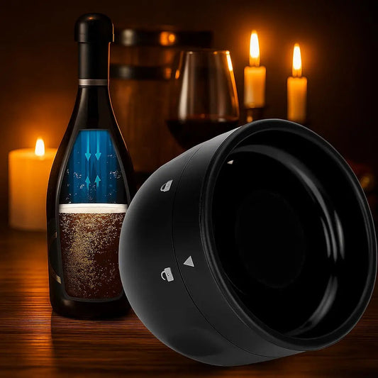 Rynx | Wine stopper with vacuum function – Preserves aroma & carbonation reliably
