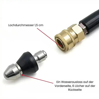 Rynx | Pipe cleaning nozzle for high-pressure cleaners – Remove clogs in seconds