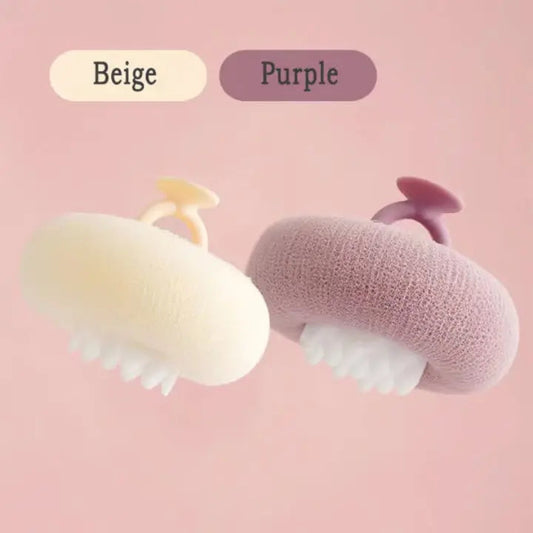 Rynx | Super soft sunflower peeling bath sponge