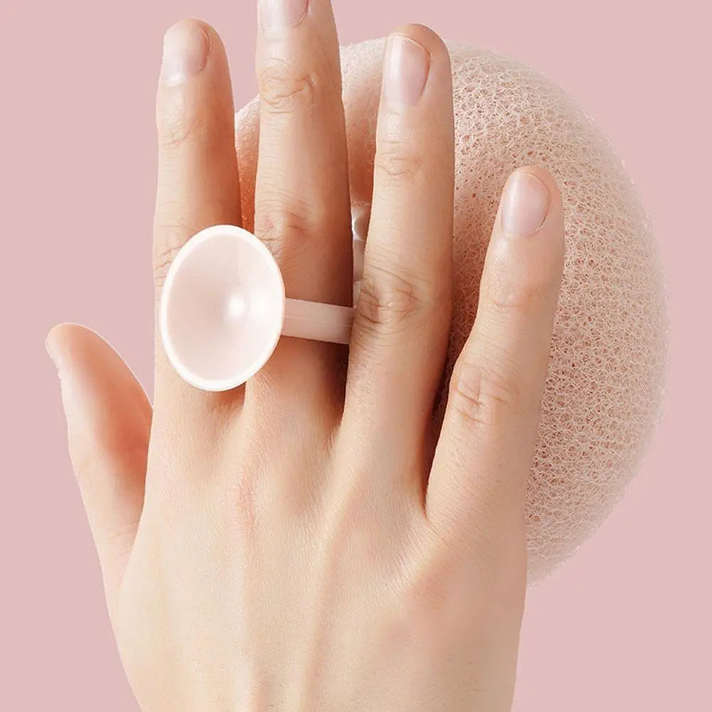 Rynx | Super soft sunflower peeling bath sponge