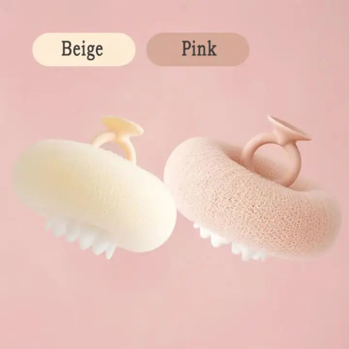 Rynx | Super soft sunflower peeling bath sponge