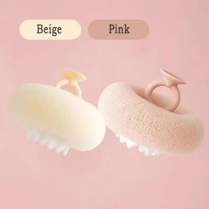 Rynx | Super soft sunflower peeling bath sponge